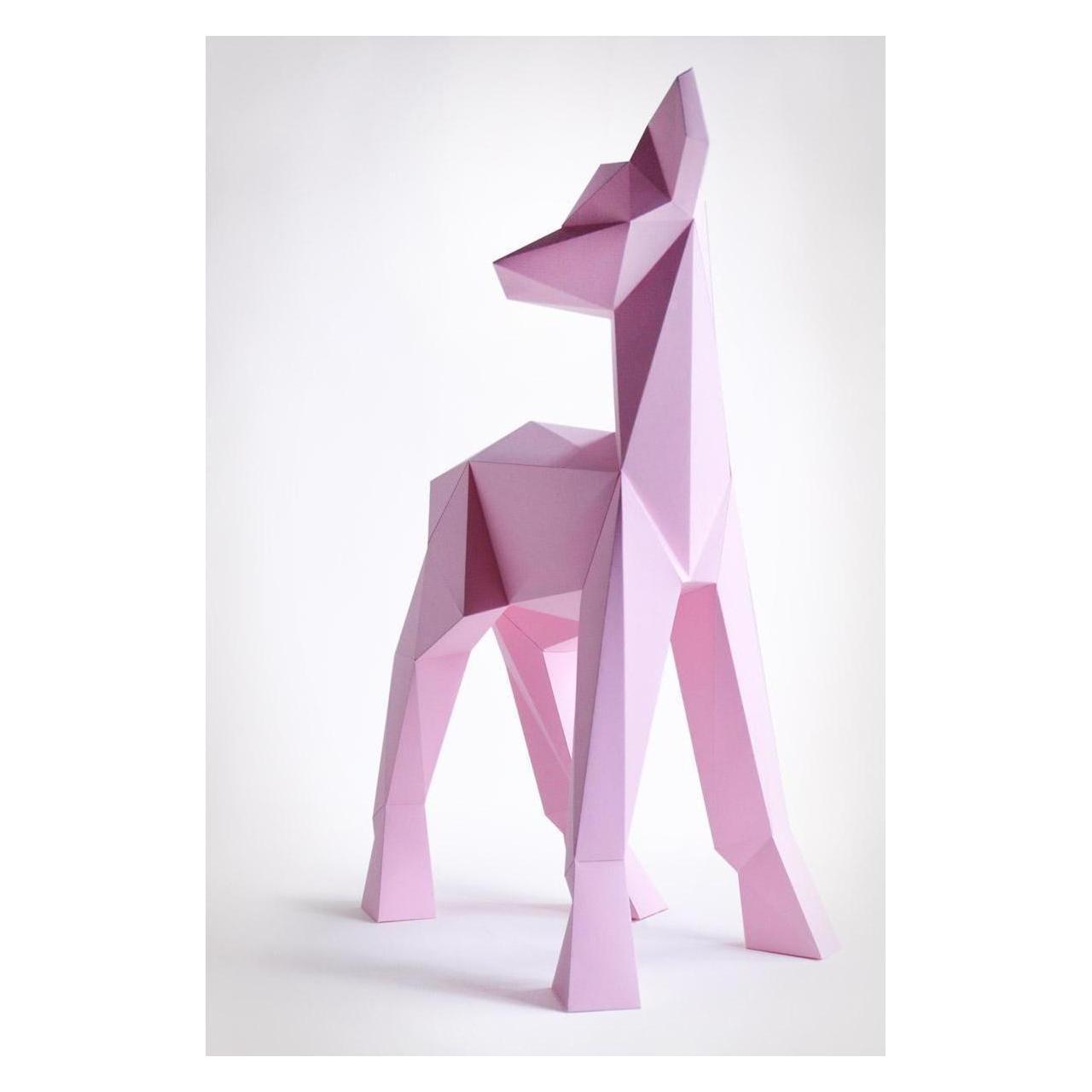 Liebesreh REHKITZ ROSA - Bastelset - Rehkitz, rosa (REHKITZ_ROSA)