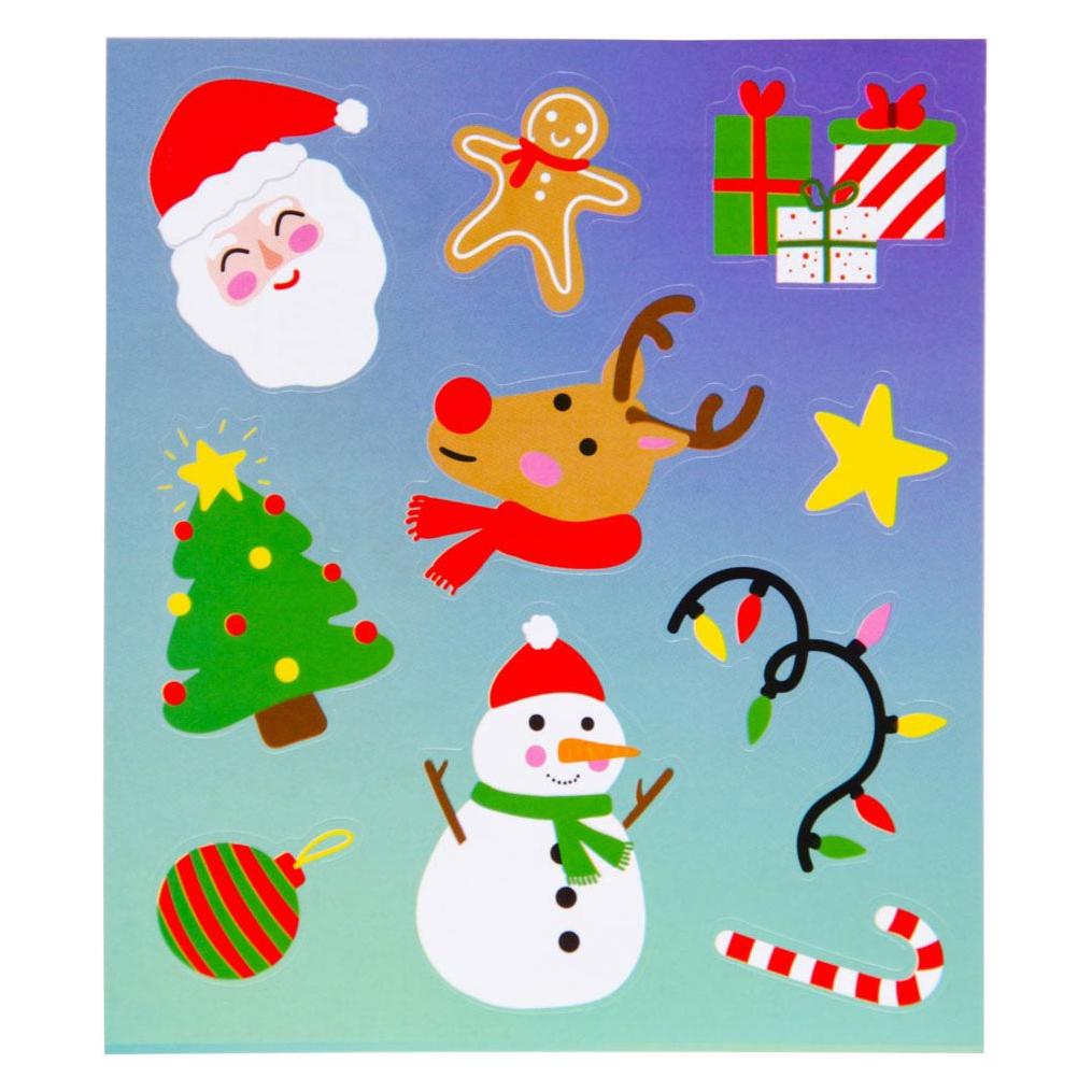 LG-Imports Aufkleber Weihnachten (12 Sticker) (8562)