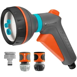 Gardena Classic Multifunktionsbrause Hahnverbinder Schlauchverbinder Wasserstop