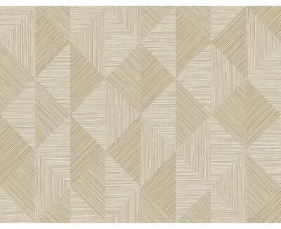 Seabrook Designs Diamond Inlay Embossed Vinyl Unpasted Wallpaper