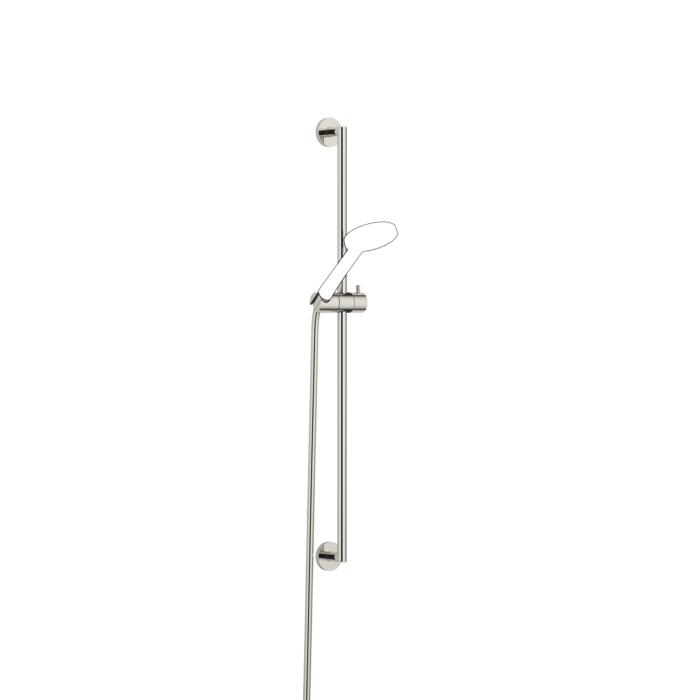 Dornbracht Meta Duschgarnitur 26413625-08 Stichmaß 800 mm, Brauseschlauchanschluss 3/8", platin