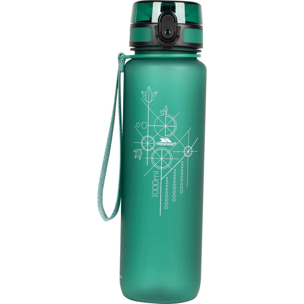 Trespass Novalock - Sports Bottle bright green (BTG) EACH UUACMITR0278_BTG_EACH