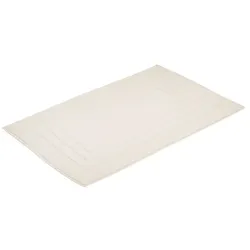 Vossen Badteppich Calypso Feeling 60 x 100 cm Baumwolle Weiß Ivory