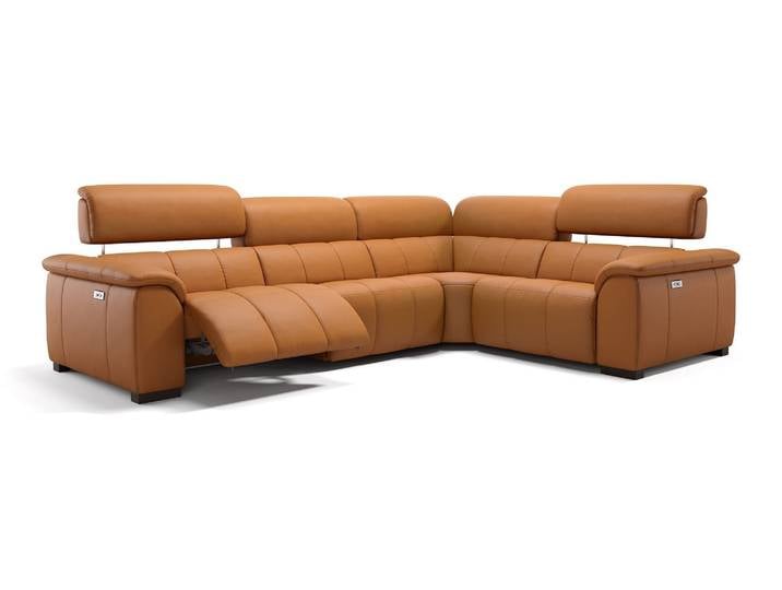 Designer Eckcouch MINORI Leder Polsterecke Sofa