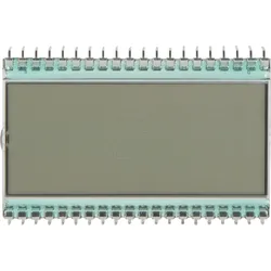 LCD-7S 3,5-13 E - LCD-7-Segment, 1x3,5 + SZ, H:12,7mm, beleuchtet