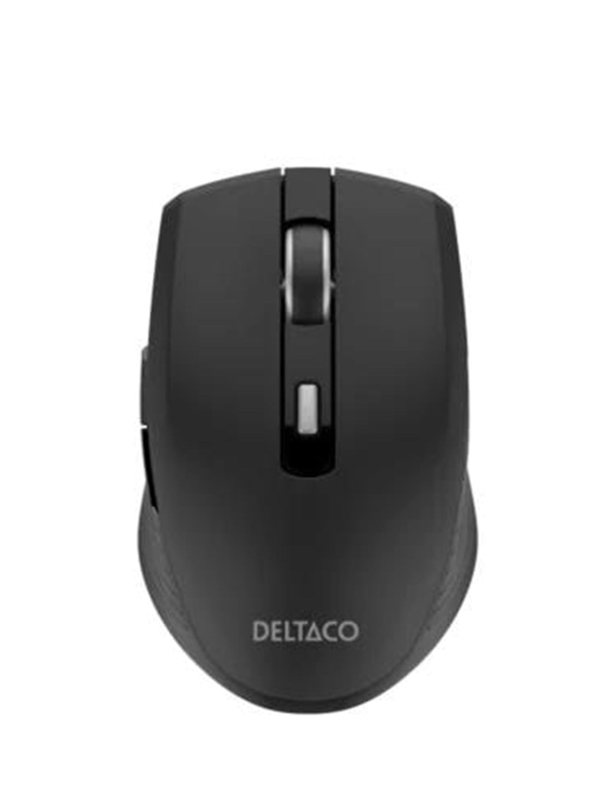 Deltaco Silent Wireless USB-C Travel Mouse with USB-C Rece - Maus (Schwarz)