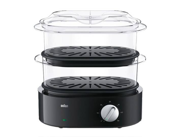 Braun Dampfgarer Braun FS 5100 IdentityCollection Dampfgarer schwarz