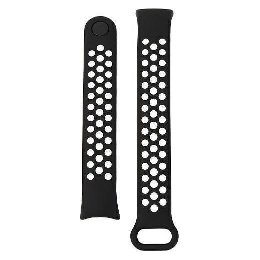 Beline pasek Mi Band 8 design czarno-biały /black-white (Silikon) (5905359818588)