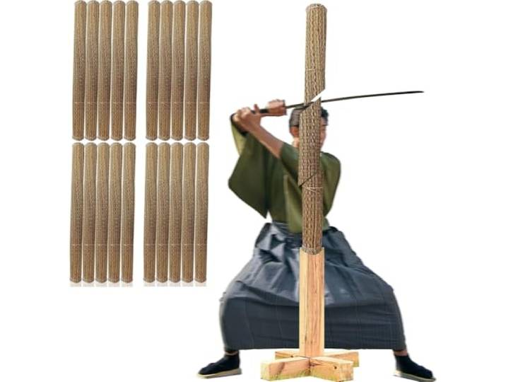 Tatami Omote - aus Reisstroh, japanische Matte, Matte für den Schwert-Schnitttest Tameshigiri, Zielübung für das Samuraischwert & das Katanaschwert