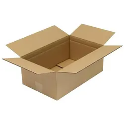 Transpak, Versandkarton + Versandbox, Faltkarton 1-wellig Masse 400x250x150mm Qualität 1.30 C braun braun (25 Stk., 40 x 25 x 15 cm)