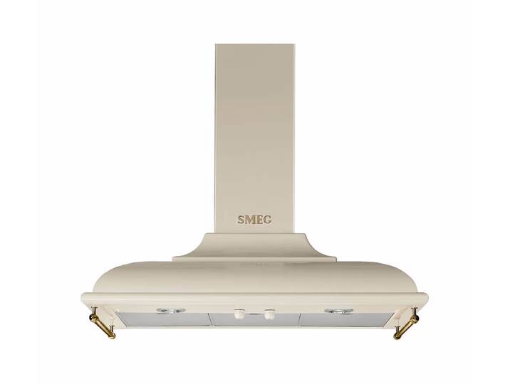 Smeg KC19POE Dunstabzugshaube 90cm – Wandhaube/Dunstabzugshaube Wand – creme