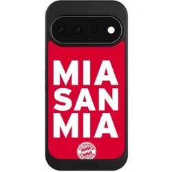 Nivocase Hülle für Google Pixel 11 Handyhülle NIVOcore Case Schwarz FC Bayern München FCB Mia San Mia (Google Pixel 11), Smartphone Hülle, Schwarz