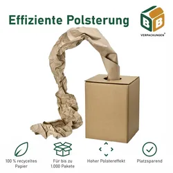 BB-Verpackungen GmbH 12x Packpapier-Spenderbox PAPERBOX 39 cm x 450 lfm BB-Verpackungen