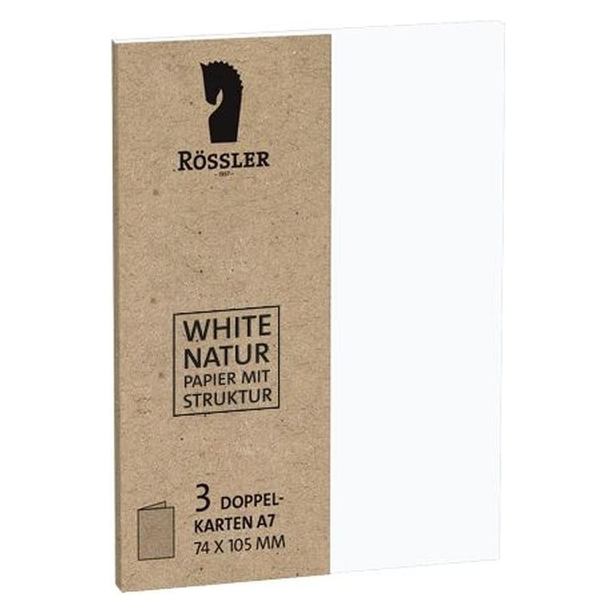 Rössler Briefkarte Terra 3ST cotton (3 Stk.) (1144009627)