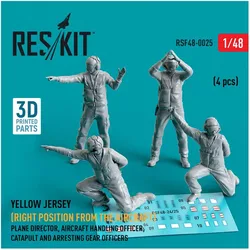 ResKit Yellow jersey (Modern) (Right position from the aircraft) Plane Director, Aircraft Handling Officer