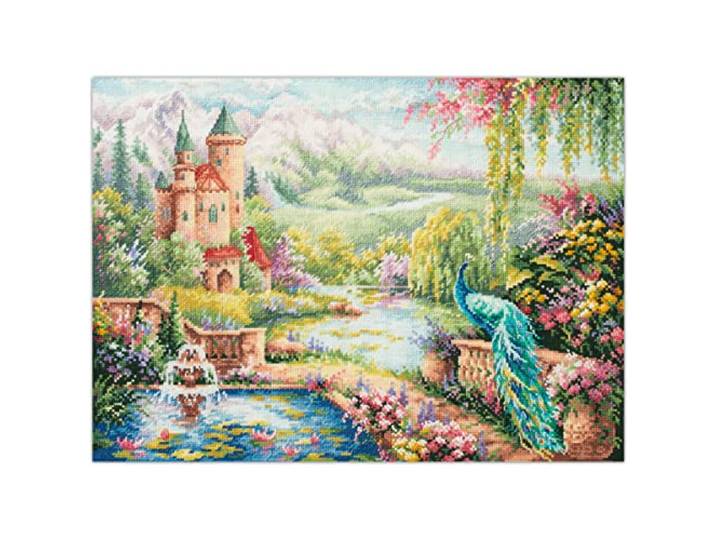 Magic Needle 550-763 ZW Königsgarten kruissteekset met telpatroon Zweigart Edition, katoen, meerkleurig, 40x30cm