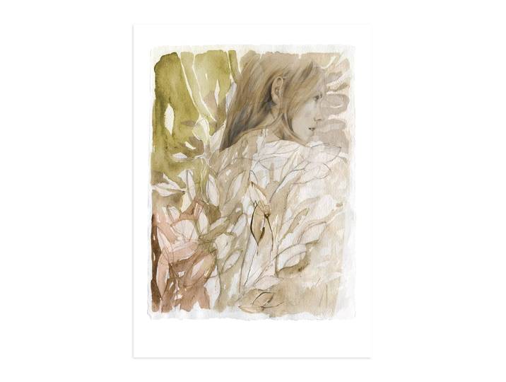 Anna Bülow Poster Huldra 50x70 cm
