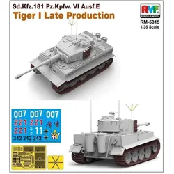 Rye Field Model Tiger I Late Production