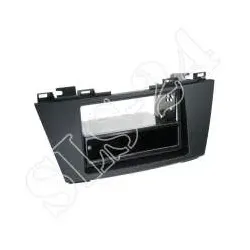 Mazda 5 (CW) ab 10/2010 Radioblende mit Ablagefach schwarz Radio Blende 1-DIN...