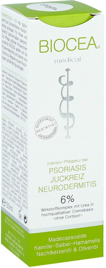 Biocea Psoriasis Juckreiz Neurodermitis Creme