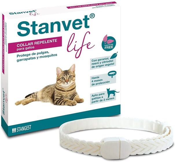 Stangest Stanvet Life Collar Repelente Para Gatos