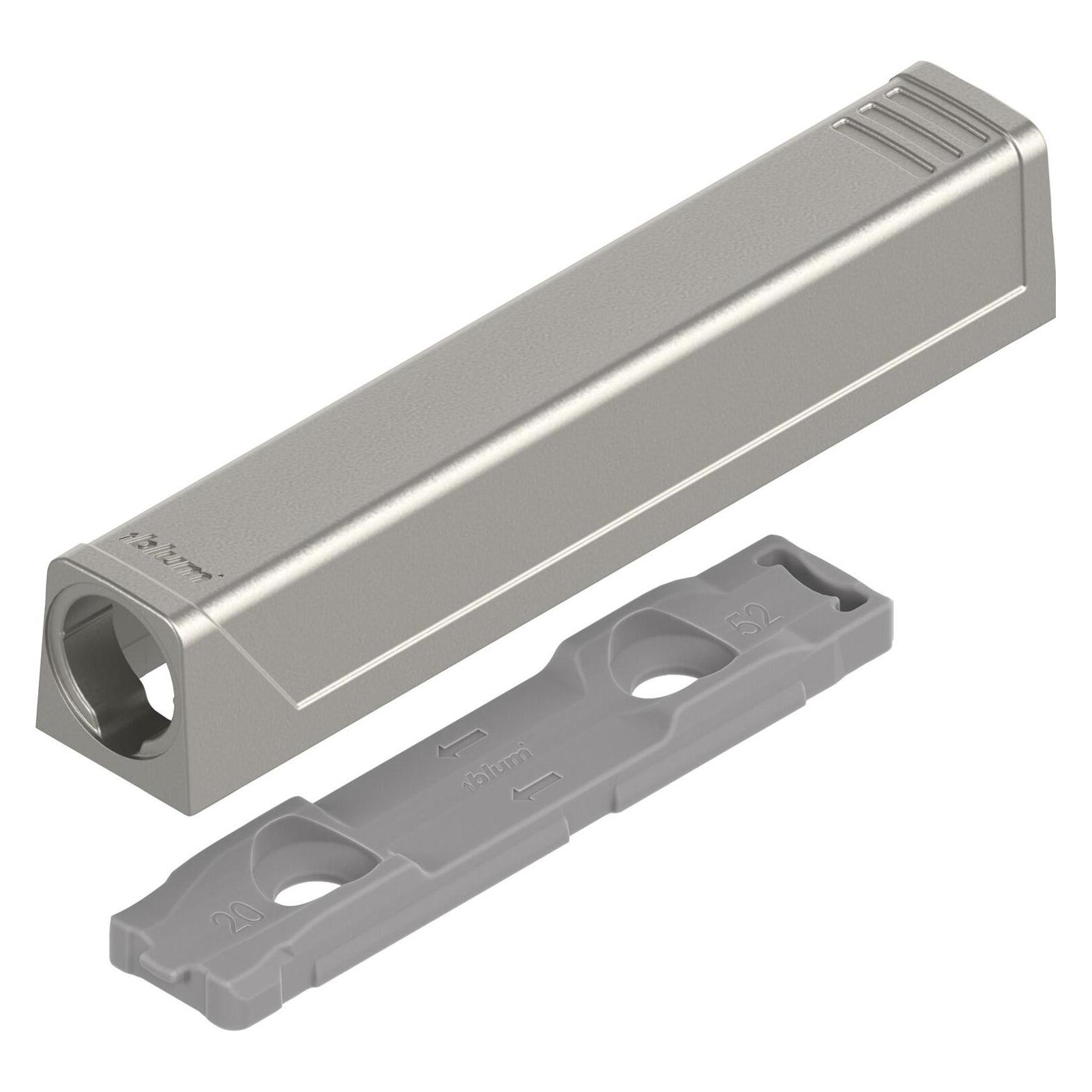 Blum TIP-ON gerade Adapterplatte 956A1201, Langversion, nickel-lackiert (01708730)