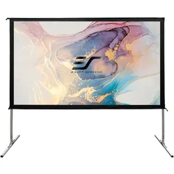 Elite Screens Yard Master 2 Dual (120", 16:9), Leinwand, Schwarz, Silber