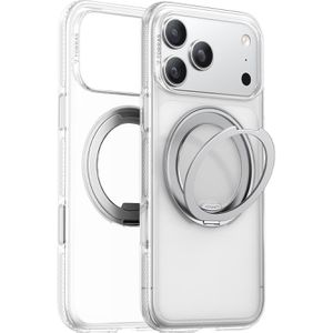 Torras Handyhülle Ostand R Fitness Series, MagSafe transparent, für iPhone 17 Pro, aus Kunststoff, Backcover