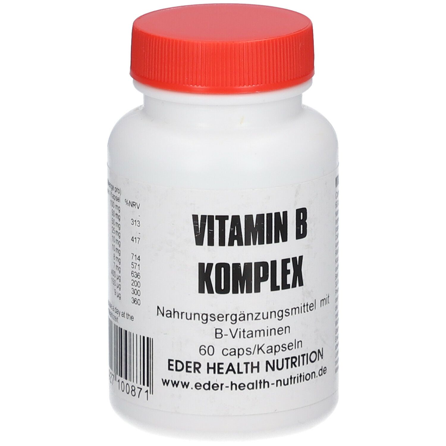 Vitamin B Komplex Kapseln 60 St
