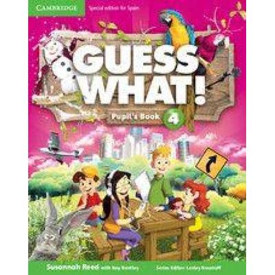 Guess What! Level 4 Pupil's Book Spanish Edition, Taschenbuch von Susannah Reed, Cambridge University Press, 978-84-9036-158-0