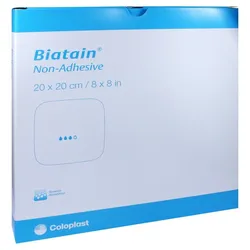 Biatain Schaumverband 20x20 cm nicht haf 5 St