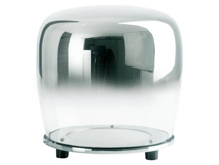 Smoky Lampe de table LED Ø18cm Chrome