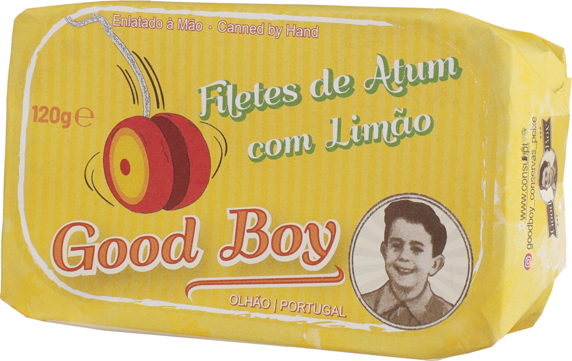 Good Boy Thunfisch in Olivenöl mit Zitrone - 120g aus Spanien