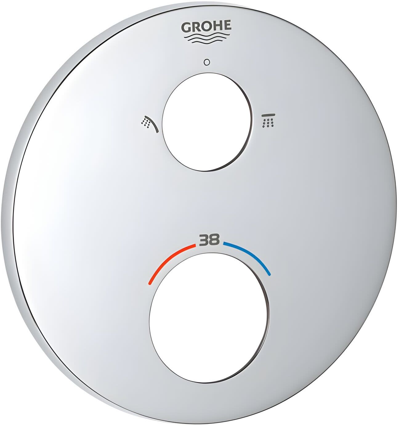 Grohe Grohtherm replacement rosette 49074000