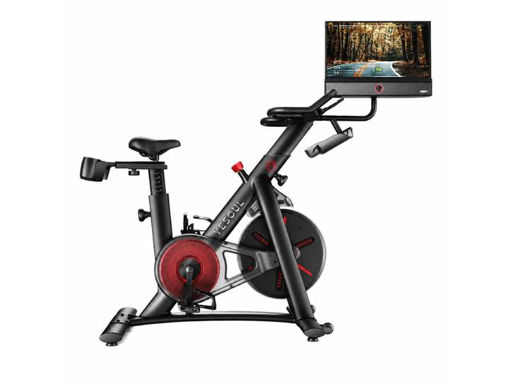 YESOUL G1M MAX Slimme indoor cyclingfiets met 21,5 inch draaiend scherm