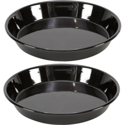 Backblech GSD HAUSHALTSGERÄTE, schwarz, Ø:24cm, Stahl, Backbleche, Ø 24 cm