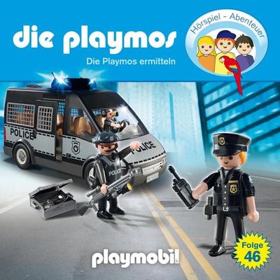 Die Playmos - Das Original Playmobil Hörspiel, Folge 46: Die Playmos ermitteln - David Bredel,Florian Fickel, Audio, 4260229663165