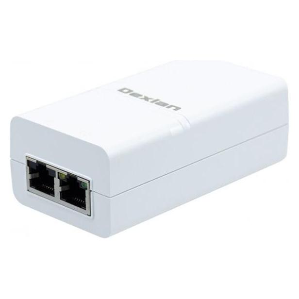 Dexlan 10/100/1000M PoE Injector IEEE802.3af 15.4W (802.3af (PoE), 15.40 W) (321015)