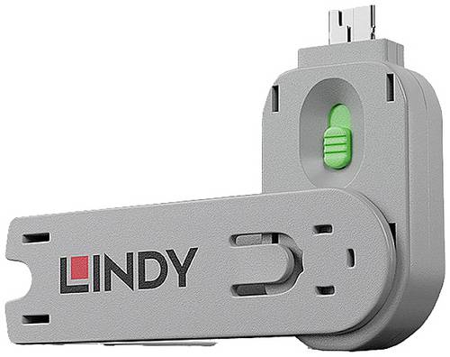 LINDY USB-A Port Schlüssel Grün 40621