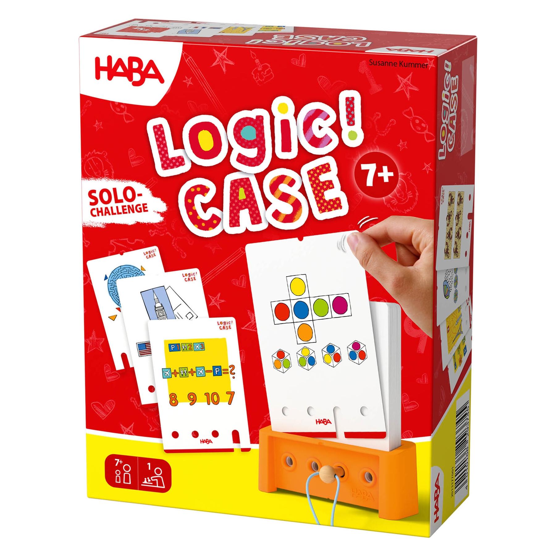 Haba Logic-Case Solo-Challenge 7+ (Deutsch, Englisch, Französisch) (2013177001)
