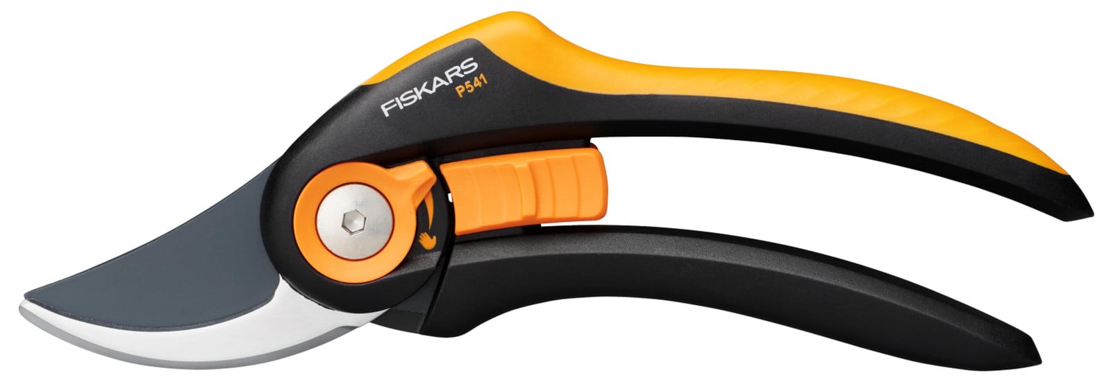 Fiskars P541 SingleStep Bypass-snoeischaar zwart/oranje