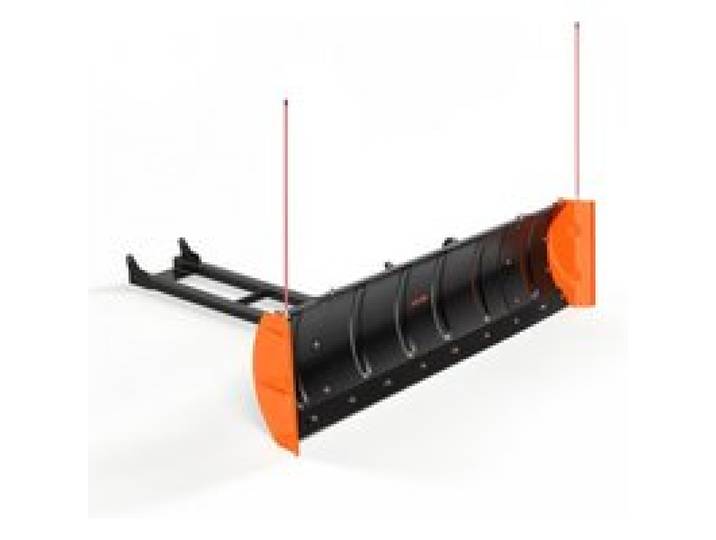 VEVOR Schneeschild 1092 & 1524 mm Breite Schneepflug ATV mit Seitenflügeln, für Meisten ATVs & UTVs Geeignet, Kohlenstoffstahl-Räumschild, Höhen- & Links-Rechtsverstellbar, 3 Montageoptionen, Schwarz