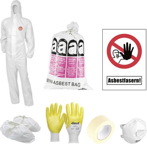 Cimco 145081 Asbest Tages-Set easy XL (Einweg) Kleider-Größe: XL