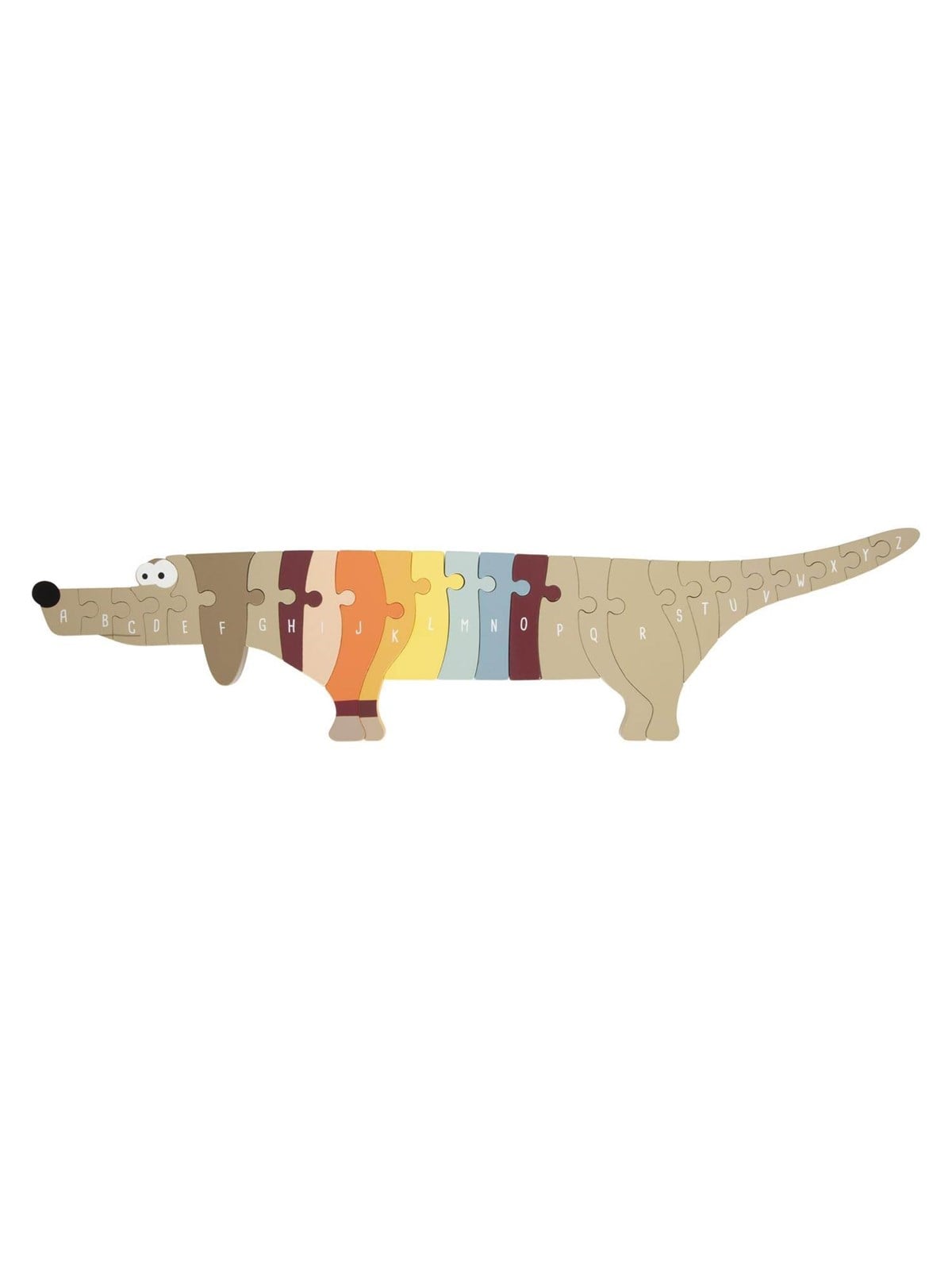 Small Foot Buchstaben Hund Puzzle Holz