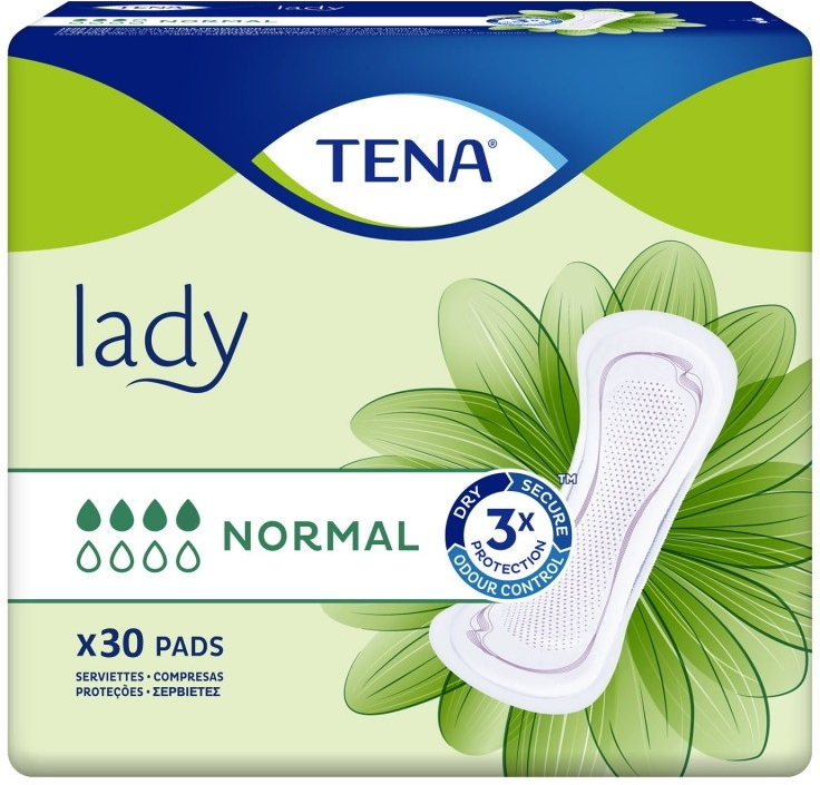 Tena Lady Normal - 6 paquets de 30 protections