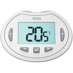 Tece floor Heizkörper-Thermostatkopf SH-RC Display, 2 x AAA, 77420072 77420072