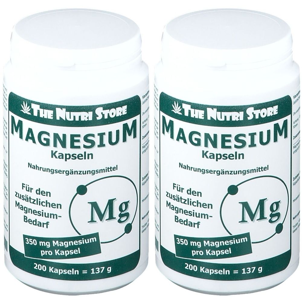 Magnesium 350 mg Kapseln 2x 2x200 St