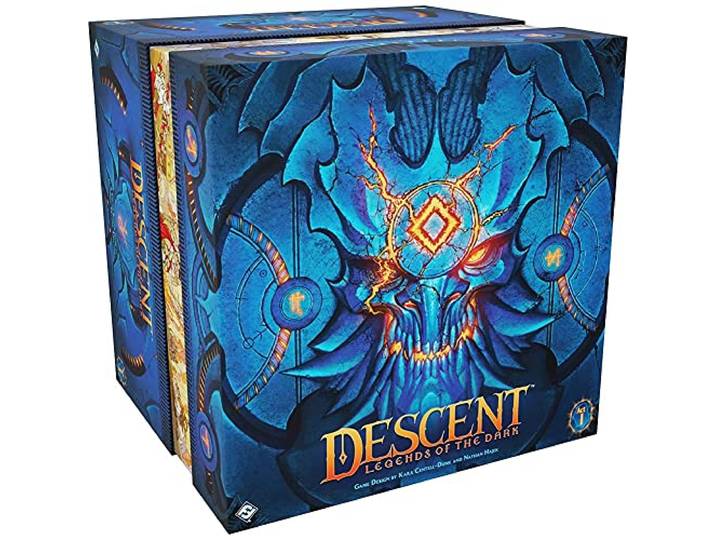 Fantasy Flight Games, Descent: Legends of The Dark, Miniature Game, 1-4 Players, Ages 14+, 3-4 Hours Average Playing Time