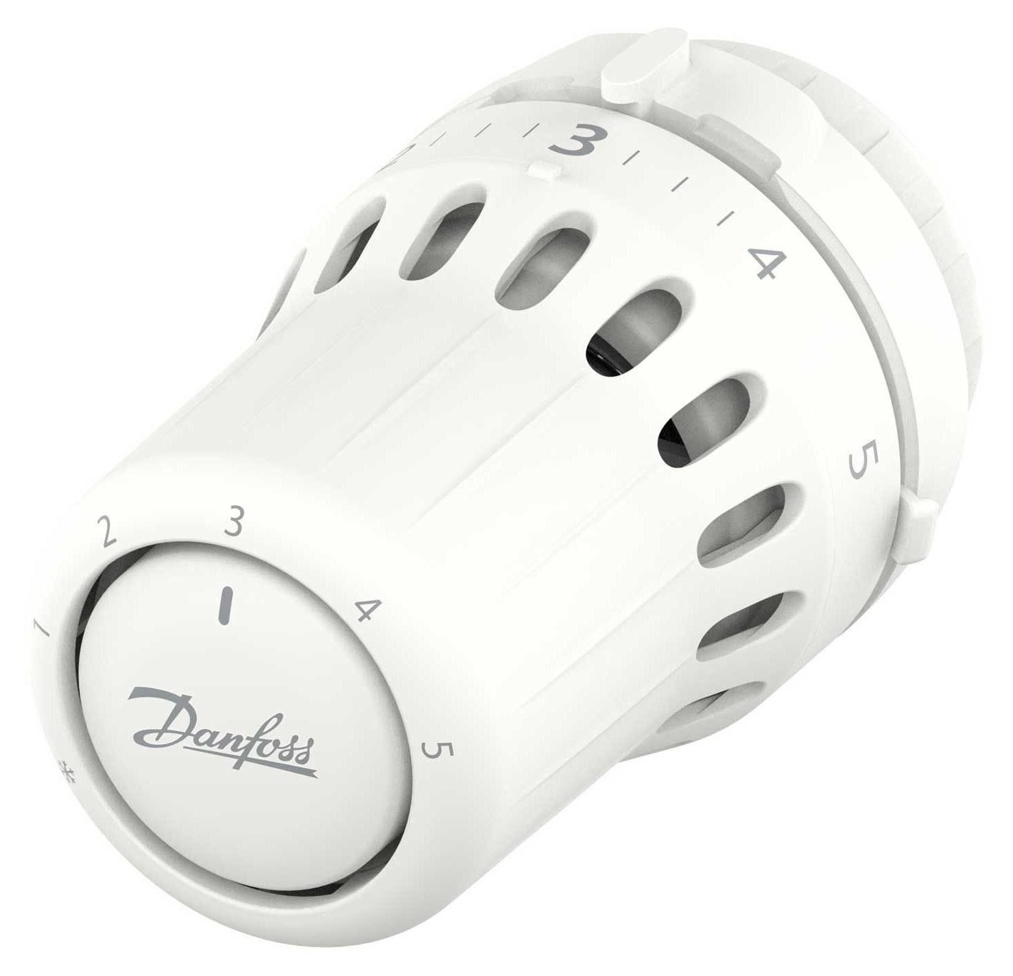 Danfoss React RA Click Thermostaatkop, wit, 015G3090
