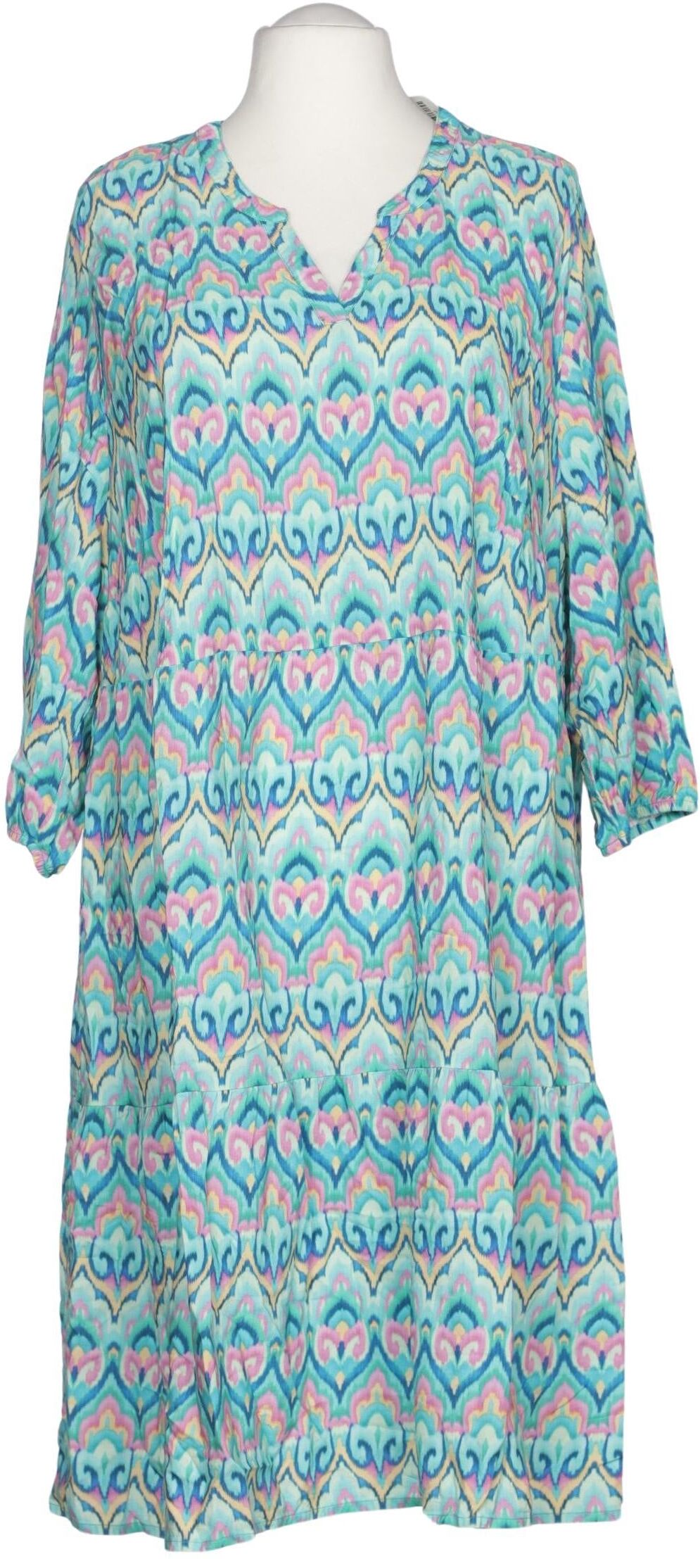 Angel of Style Damen Kleid, Mehrfarbig, Gr. EU 58, Viskose - Second Hand